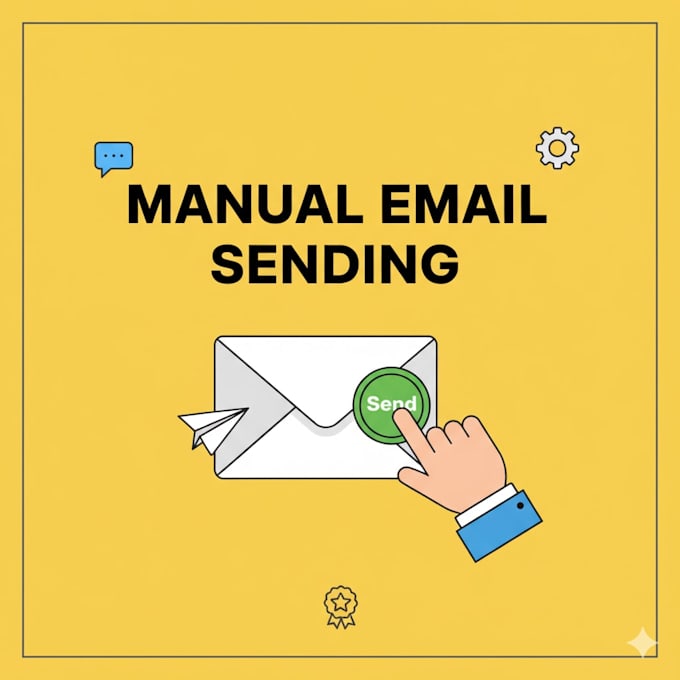 personally send manual b2b cold emails for your sales lead outreach