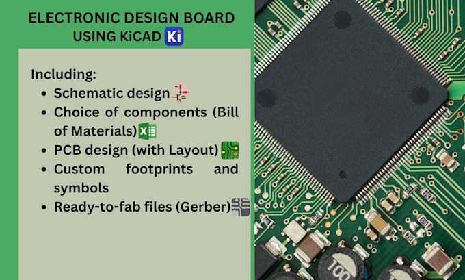 design the electronic board your project terribly needs