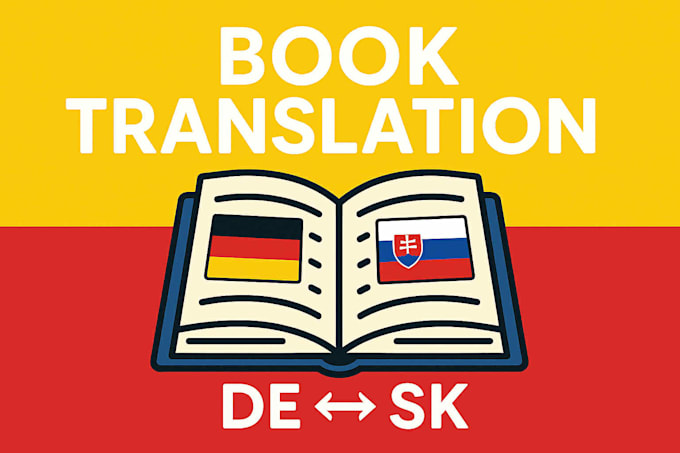 translate your book or ebook between german and slovak