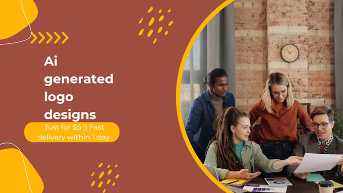 Creat a unique ai generated logo for your project by Noreenagha | Fiverr
