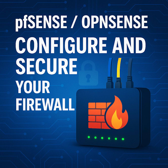 configure and secure your pfsense or opnsense firewall