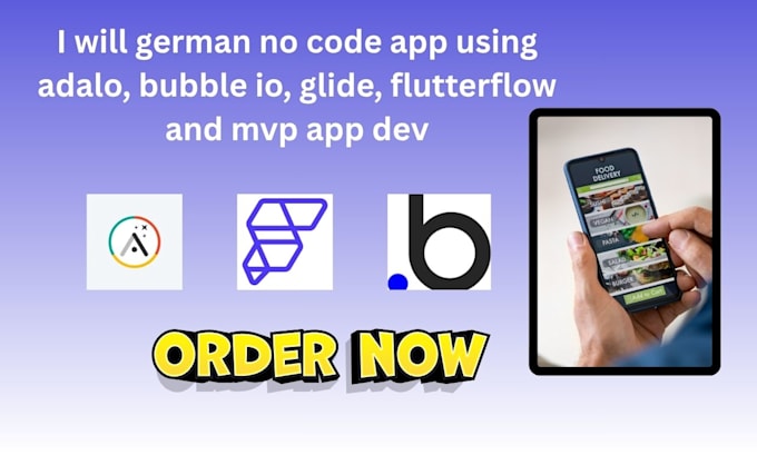 German no code app using adalo, bubble io, glide, flutterflow and mvp ...