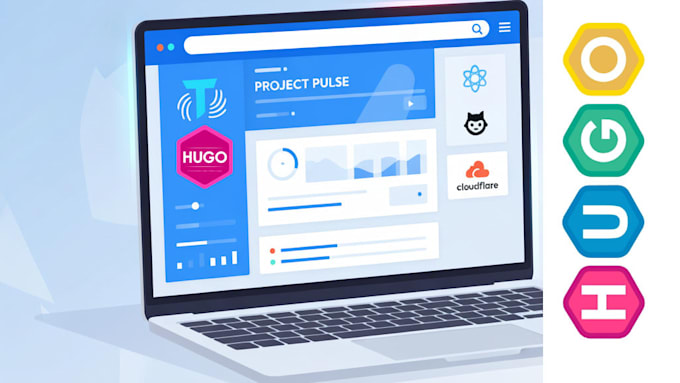 build your hugo static website with responsive design