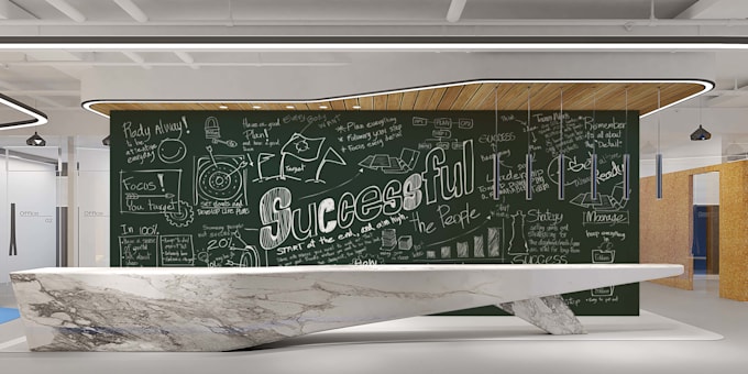 do typography word cloud infographics for restaurant, office