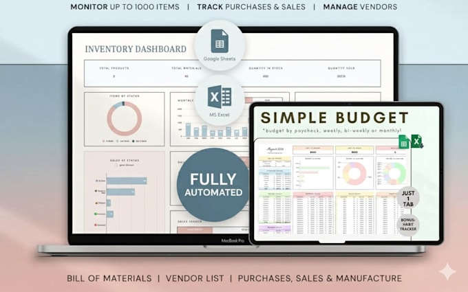 custom digital financial planner budget excel planner tracker google spreadsheet