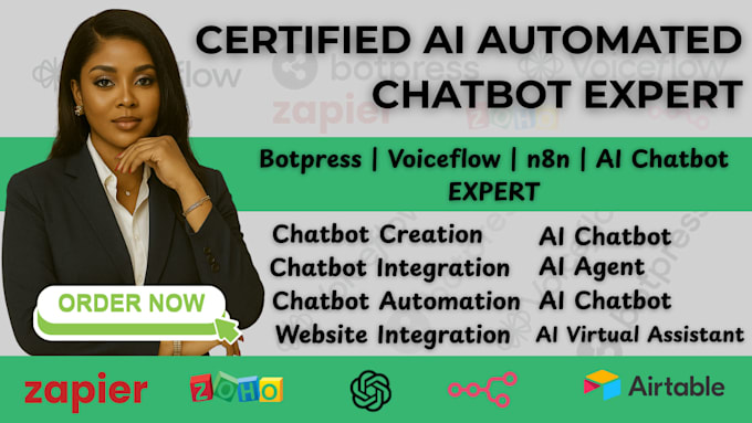 make do voiceflow, manychat, botpress, n8n in ai chatbot, ai automation expert