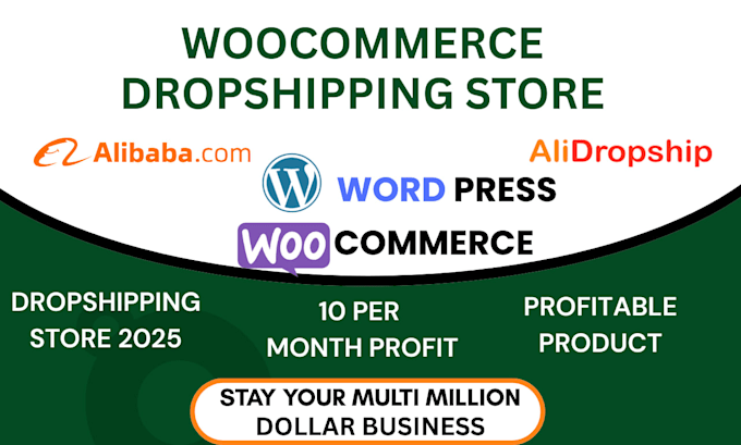 build woocommerce dropshipping website alidropship aliexpress dropshipping store