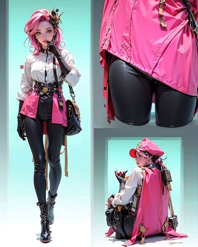 create live2d model, 2d vtuber design, live2d rigging, live2d anime vtuber
