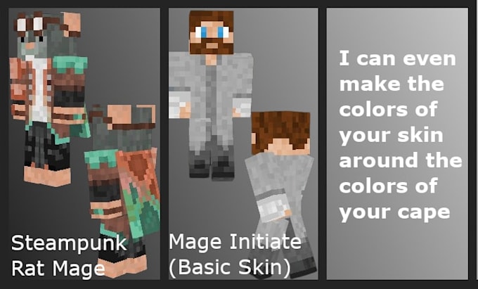 create a custom minecraft skin for you