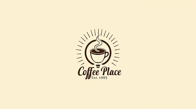 make an amazing coffee restaurant logo