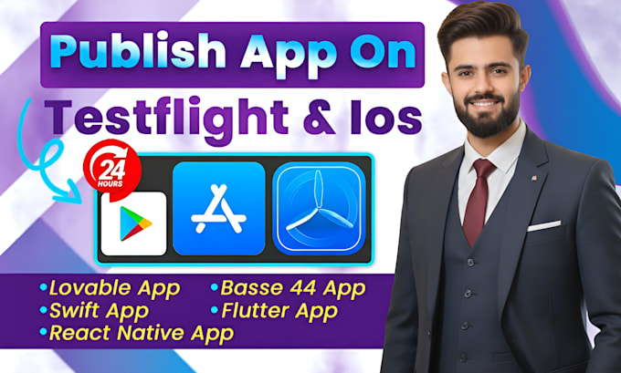 publish your ios app to the app store using my developer account