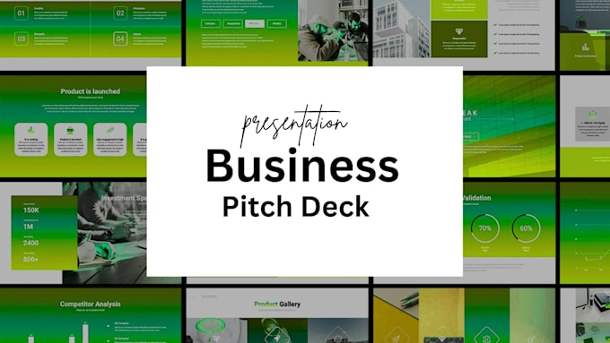 Powerpoint Raffle Deck Design business sales and marketing deck powerpoint presentation pitch ...