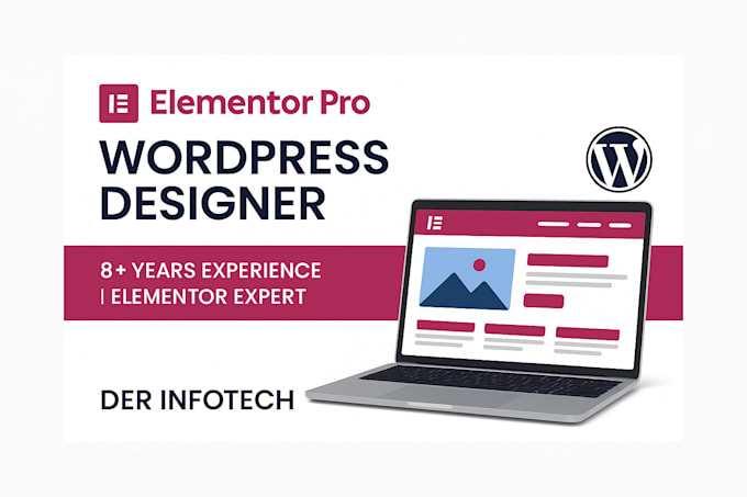 convert website figma,PSD to elementor pro in wordpress
