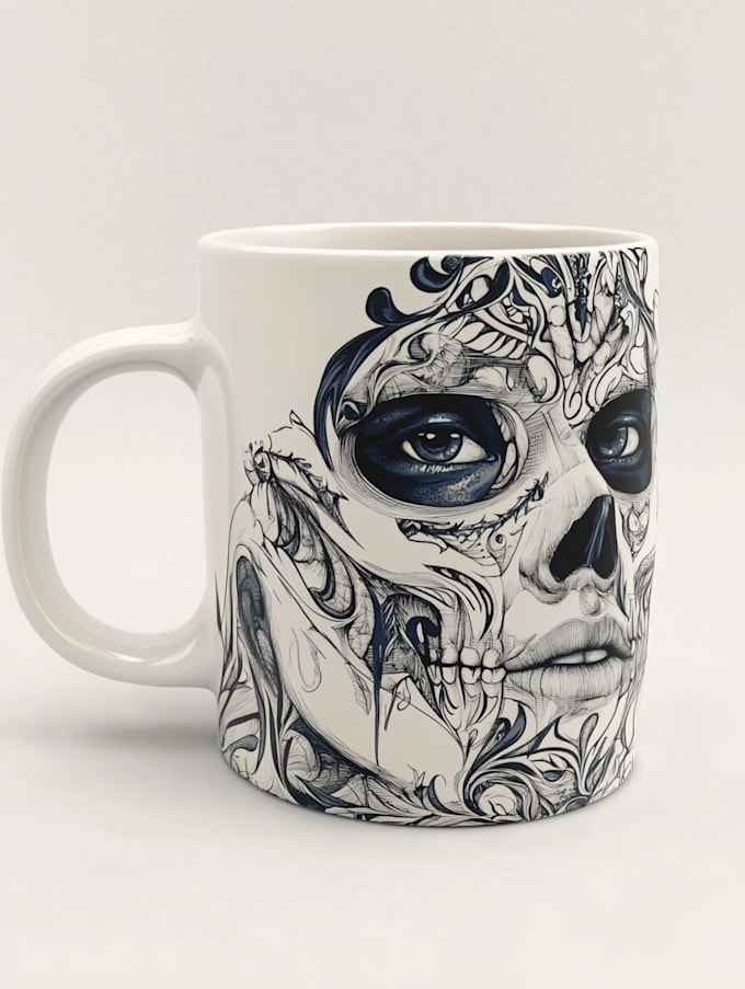 draw a mug or coffee mug design