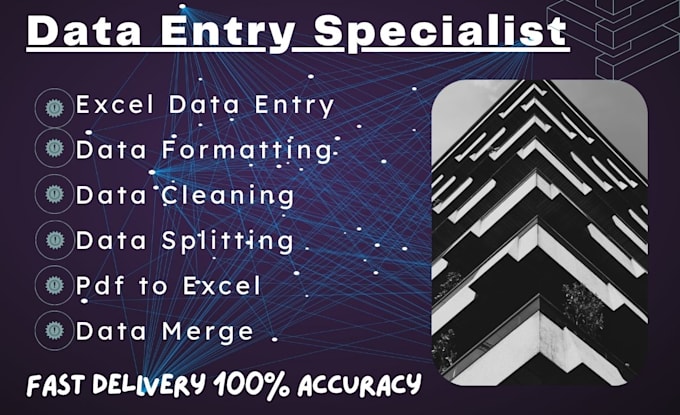clean format merge data entry PDF to excel