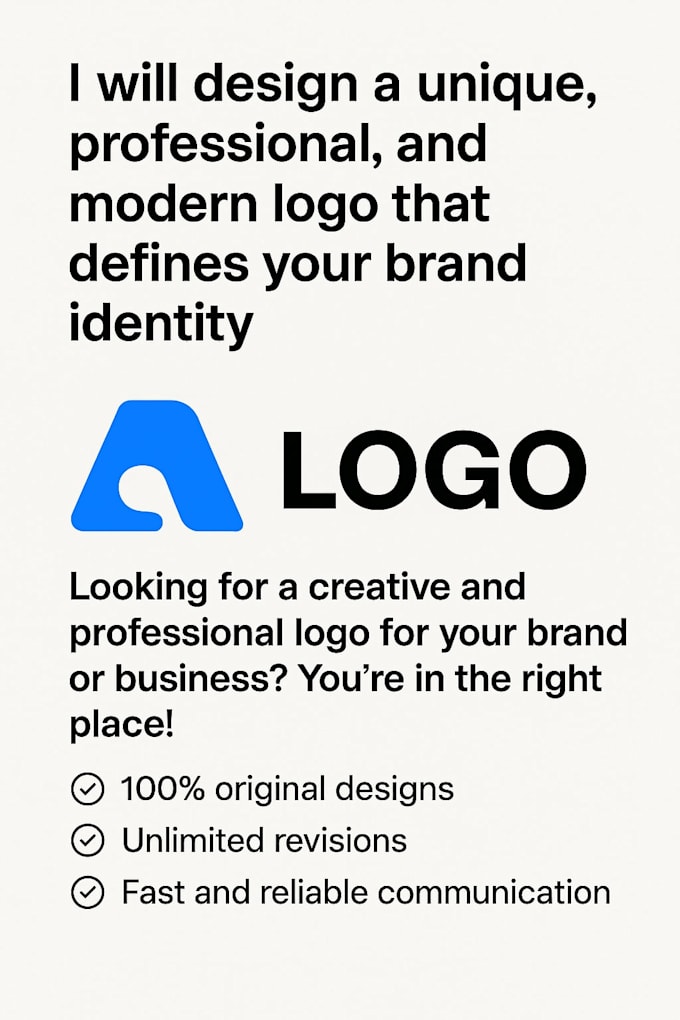 help you create logo