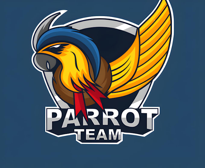 do modern parrotic  logo design