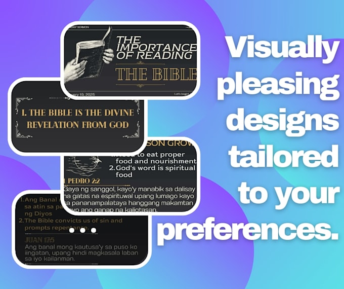 design professional and engaging presentations