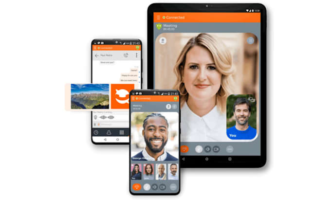 build linphone app,esim app, virtual phone number app, mobile data app,textnow