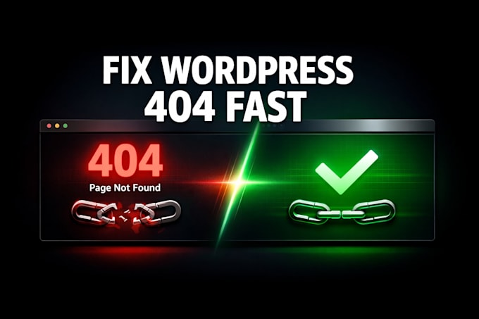 fix wordpress 404 errors, broken links, and permalinks