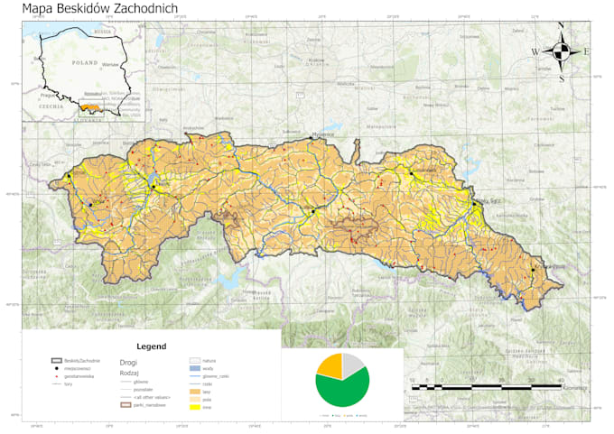 create a qgis map or do spatial analysis