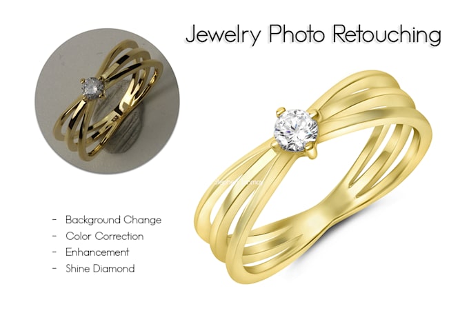 do jewelry photo editing