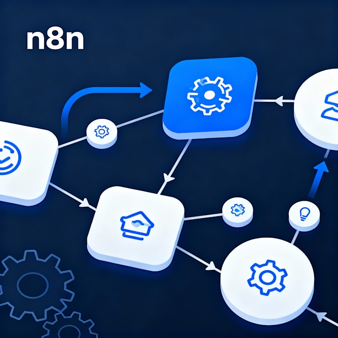 Automate your business workflows with n8n by Uttr_systems | Fiverr