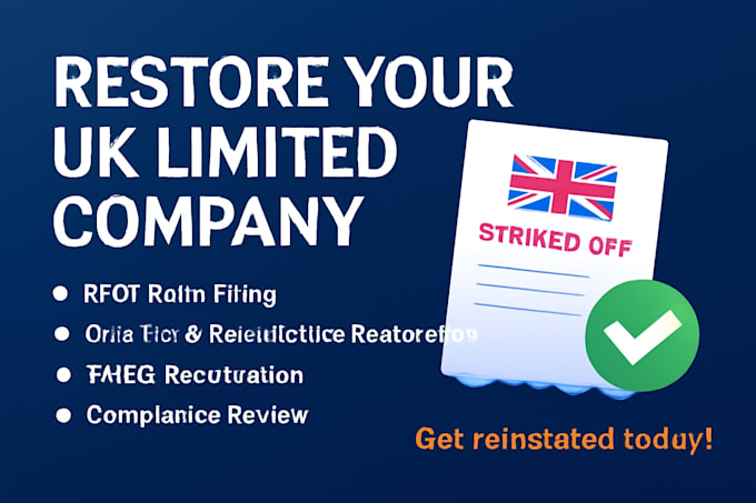 Activate, reinstate, restore uk ltd, restore uk limited company, rt01 ...
