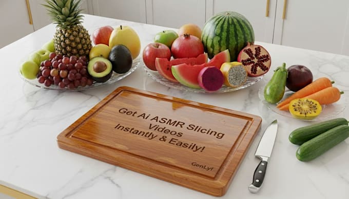 create 36 viral ai asmr slicing videos using google veo 3