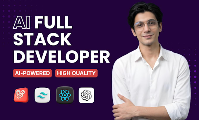 be your ai full stack web developer for ai web apps, saas solutions