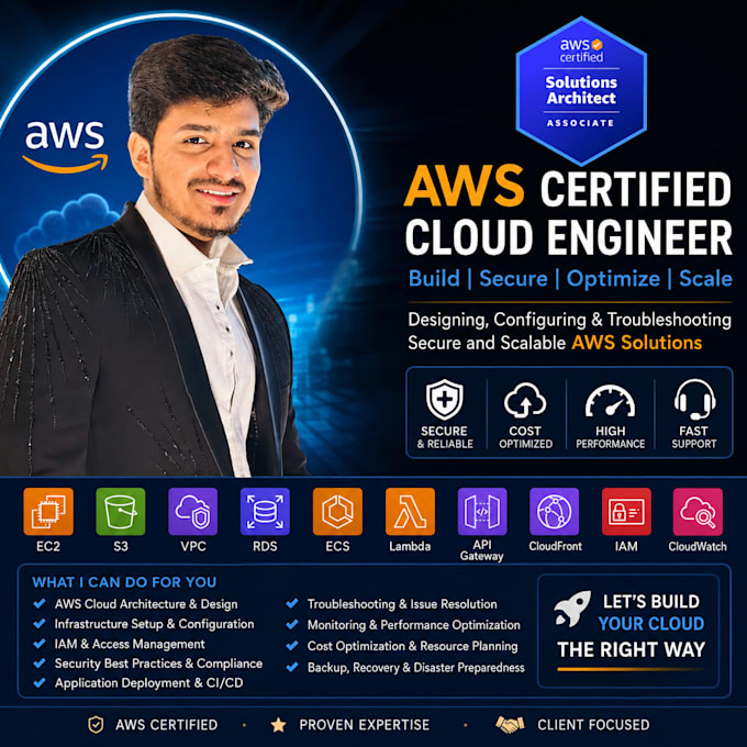 design, configure and troubleshoot your AWS cloud infrastructure