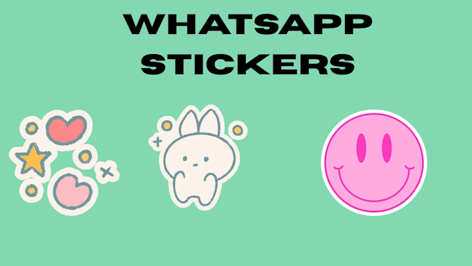 create funny and cute whatsapp sticker