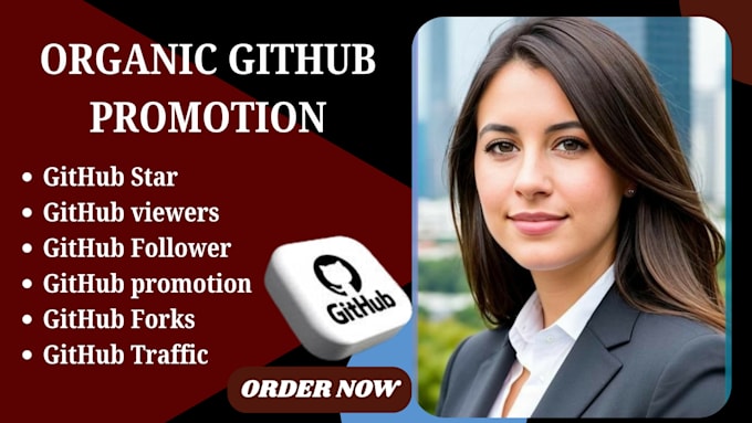 Do organic github marketing and promote to increase followers stars and ...