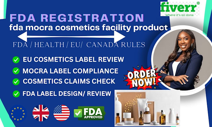 Do fda compliance for cosmetics, cosmetic label designs, mocra ...