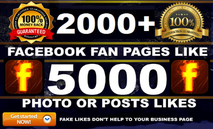organic facebook promotion page, likes and followers 2k to 10k