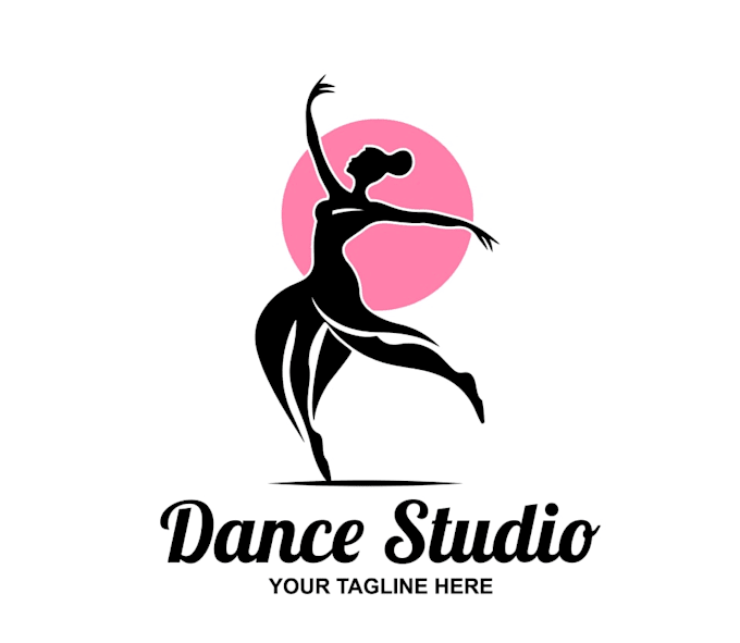 create gorgeous unique dance studio logo design