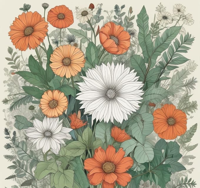 do realistic botanical illustration