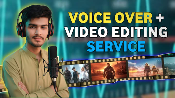 pro video editor and voiceover artist