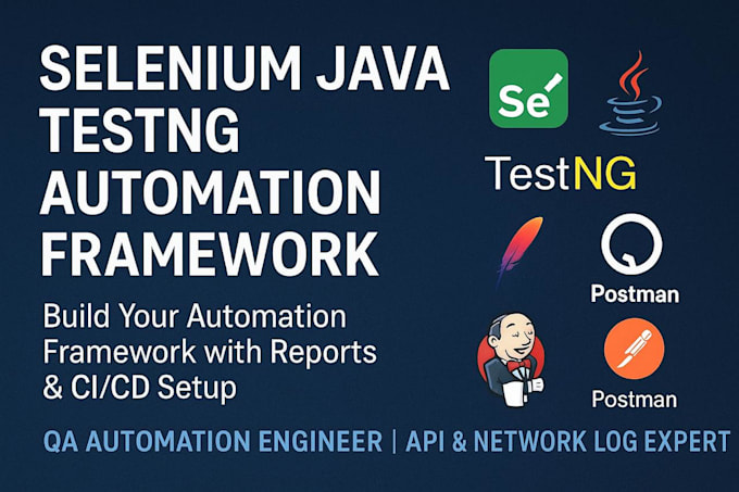 setup selenium java testng maven automation framework with reports