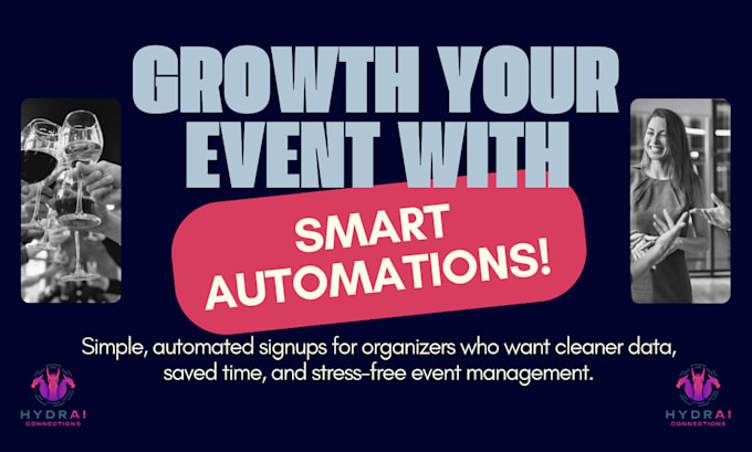 develop an automated event registration system for business