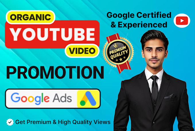 do organic youtube video promotion through google ads