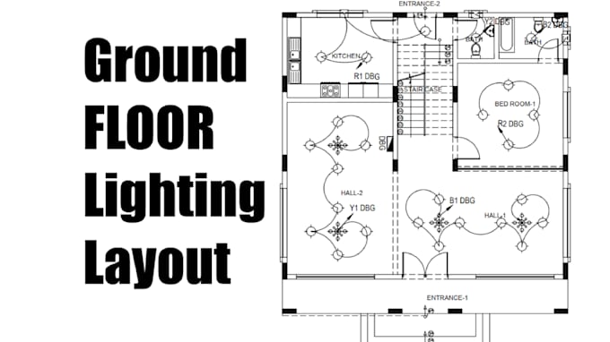 provide autocad electrical drawing layouts