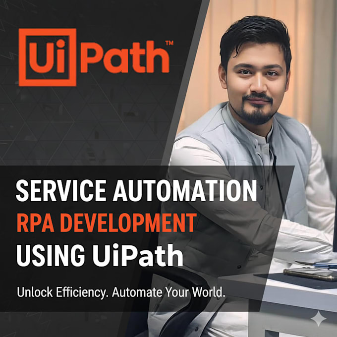 be your uipath rpa developer to automate your tasks