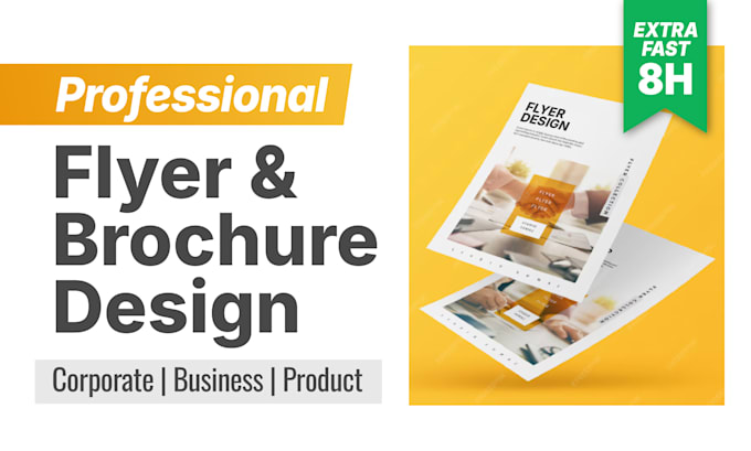 create premium business and corporate flyer designs
