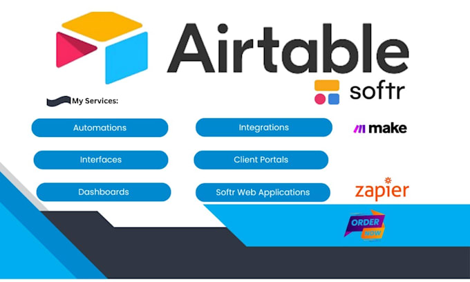 be your no code softr web app, airtable, and automation expert