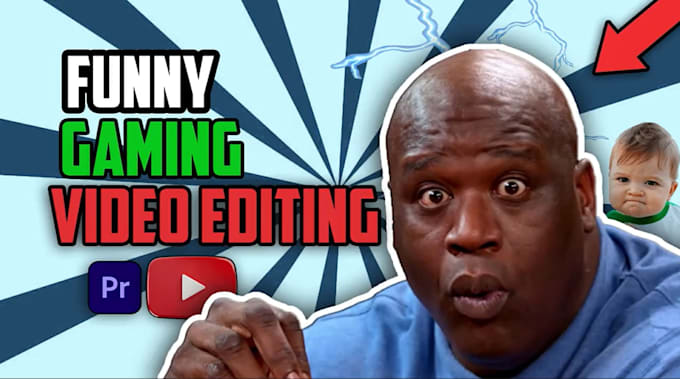 edit funny gaming video editing for youtube and twitch