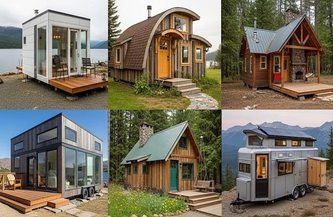 design, draft and render stunning tiny living houses and cabins