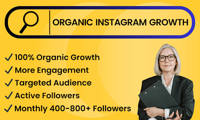 instagram manager for organic growth and instagram promotion