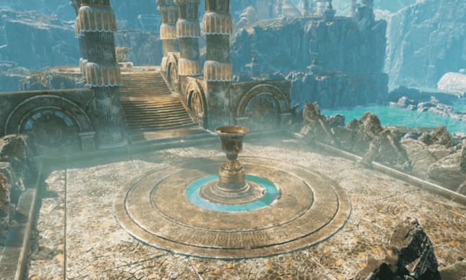 build ue5 3d game environments, landscapes, and high quality level design