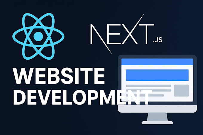 be your frontend developer to build custom websites using react and nextjs